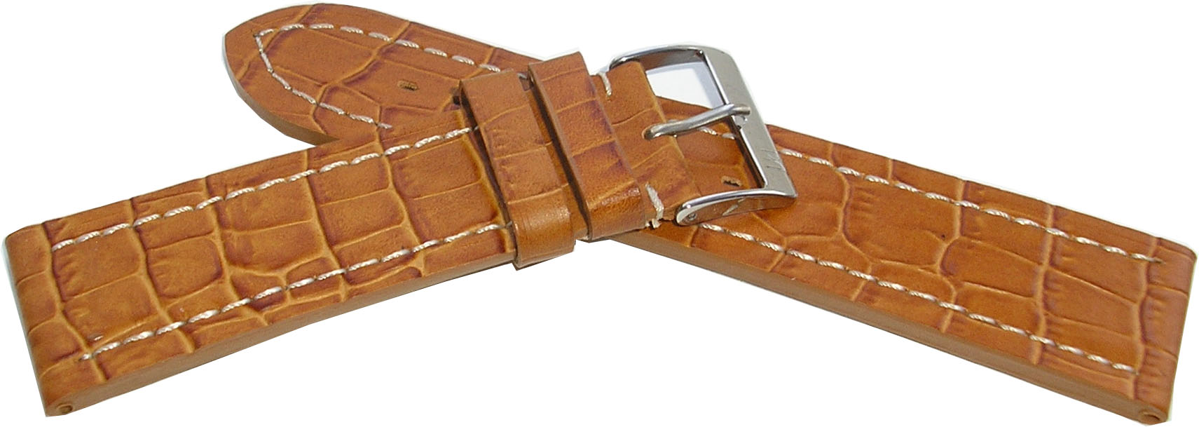 l'ordinaire Alligator Grain Calf Leather Strap